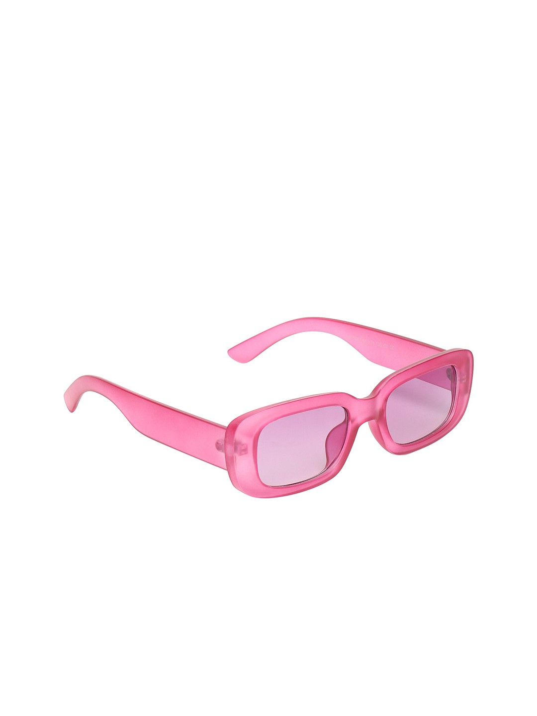 

CRIBA Full Rim Rectangle Sunglasses with UV Protected Lens VCR_L-PINK_CANDY