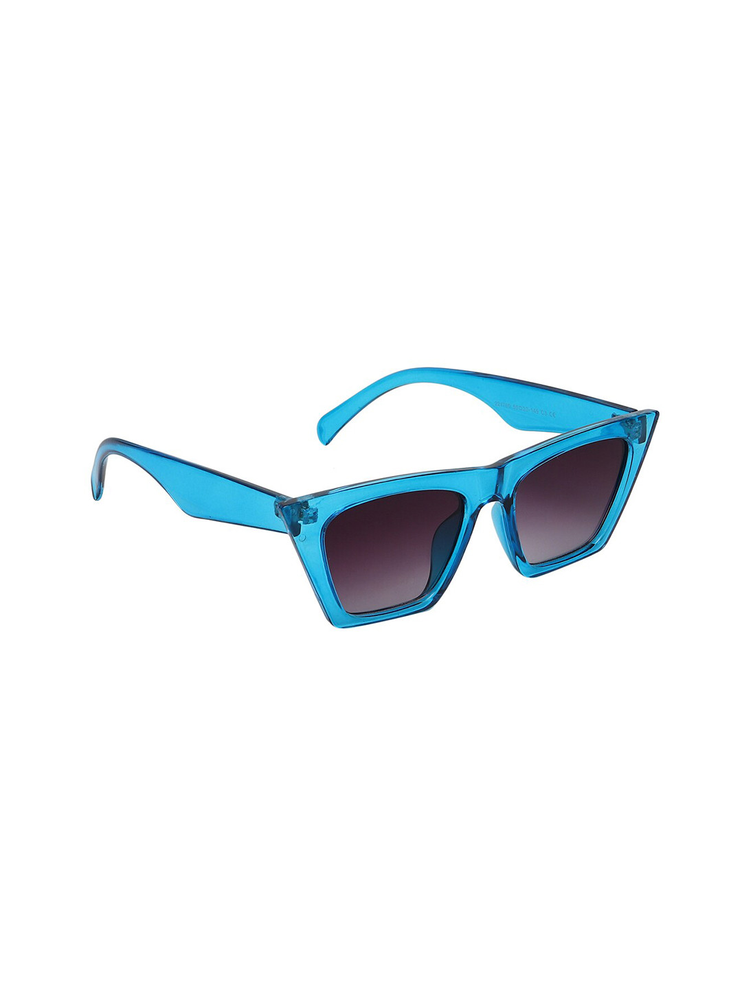 

CRIBA Full Rim Rectangle Sunglasses with UV Protected Lens VCR_CANDY_BS_BLU, Blue