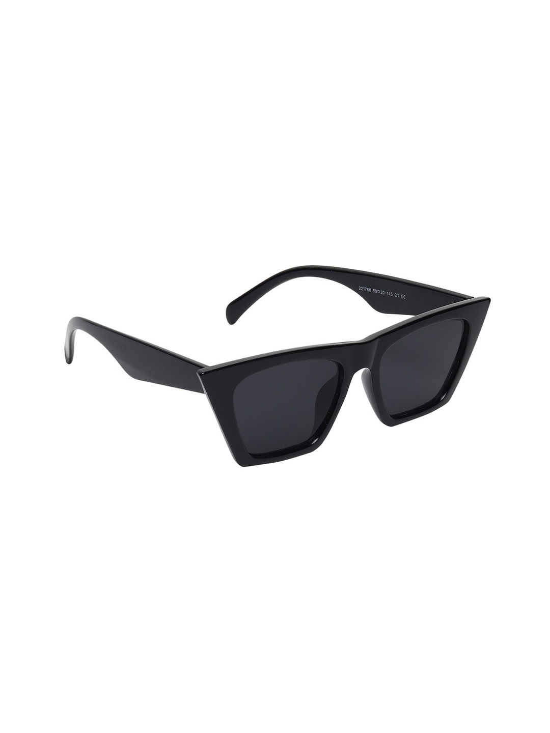 

CRIBA Full Rim Cateye Sunglasses with UV Protected Lens VCR_CANDY_BS_BLK, Black