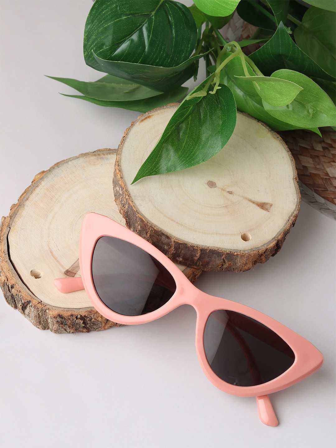 

CRIBA Full Rim Cateye Sunglasses with UV Protected Lens VCR_CAT_PINK-BLK