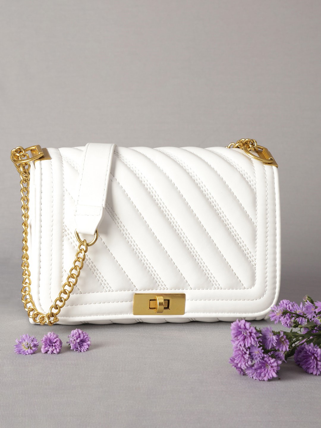 

MINI WESST Structured Sling Bag, White