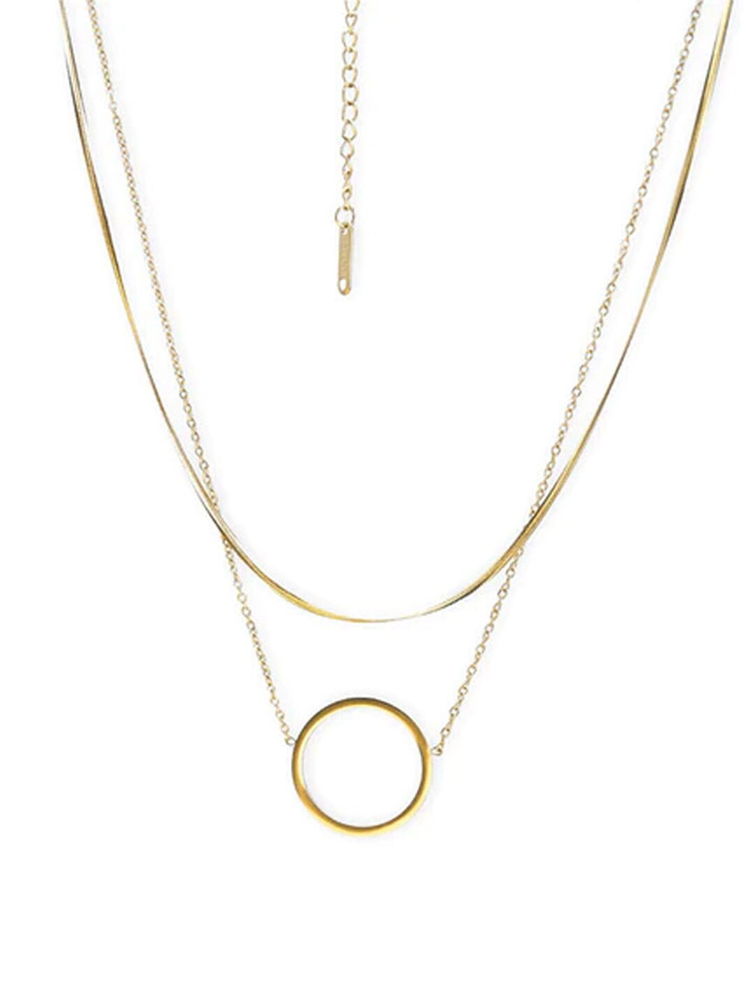 

PALMONAS Gold-Toned Gold-Plated Necklace