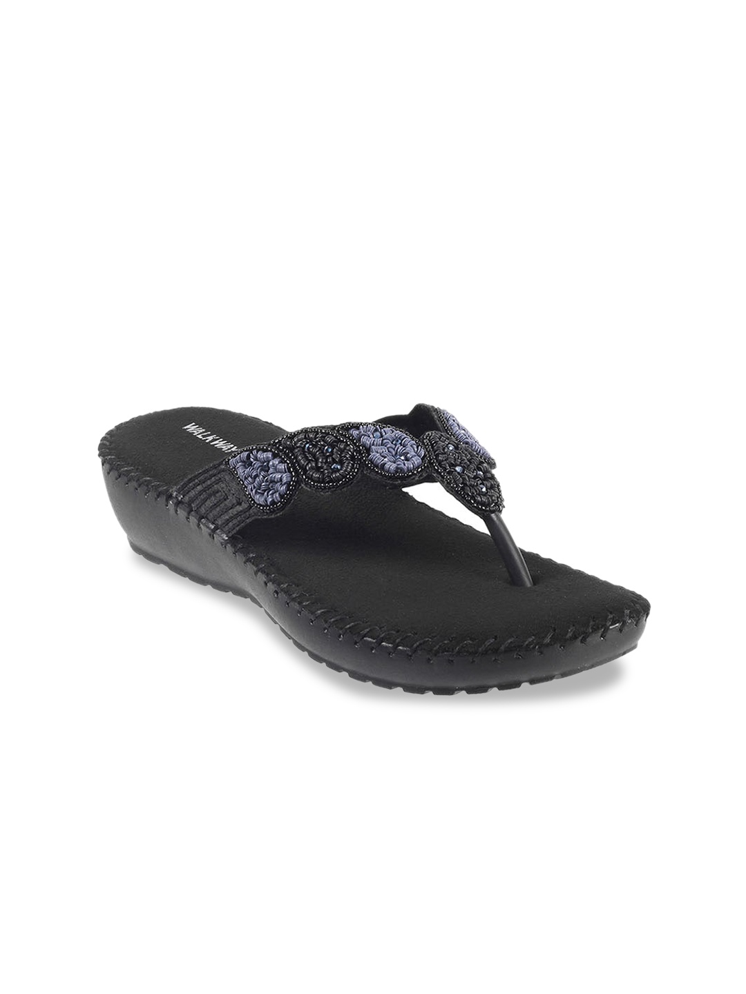 

WALKWAY by Metro Embellished Wedge Heels, Black