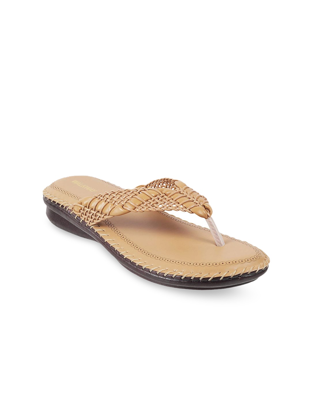 

WALKWAY by Metro Women Open Toe Flats, Beige