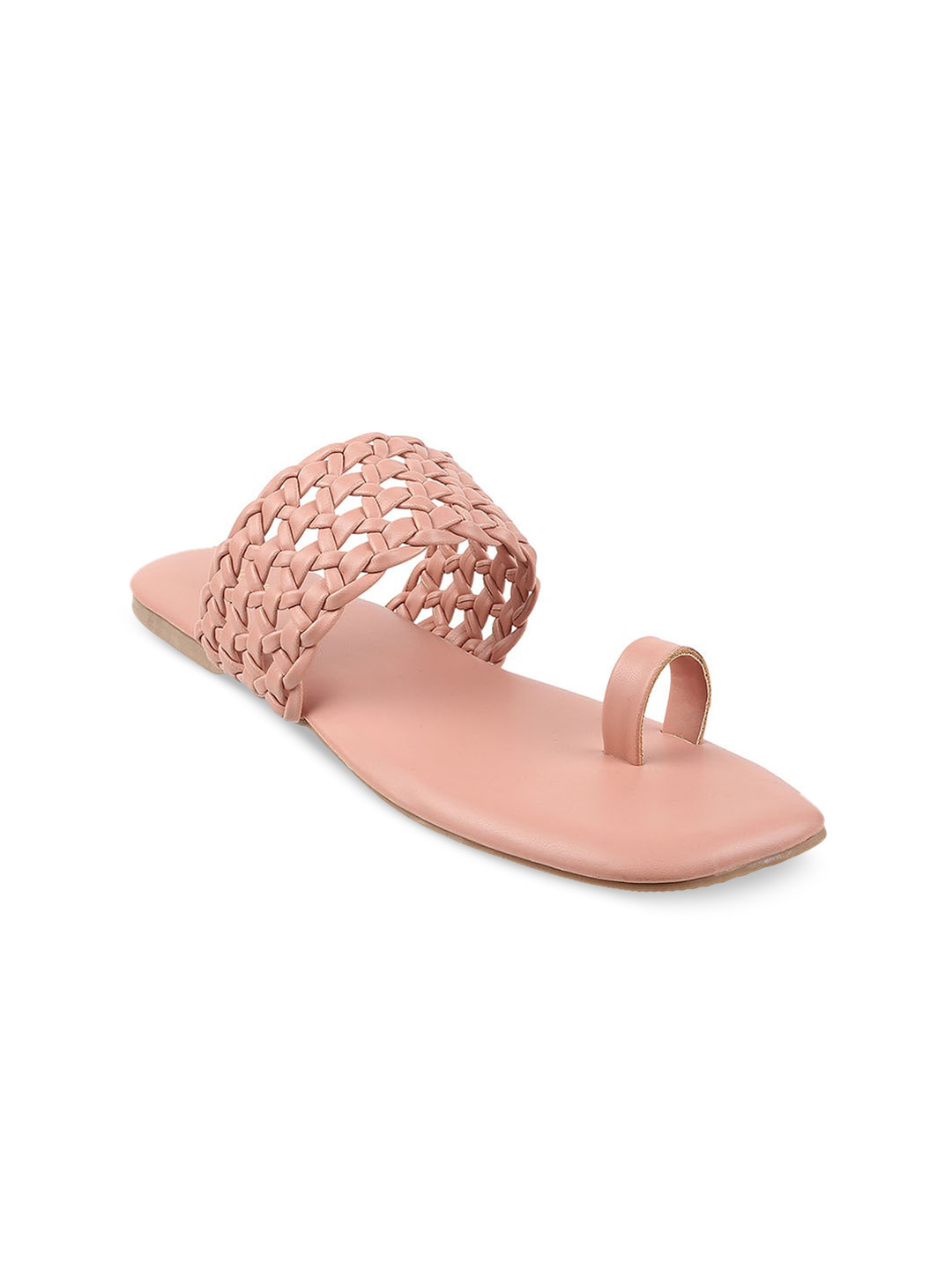 

WALKWAY by Metro Women Textured Open Toe Flats, Pink