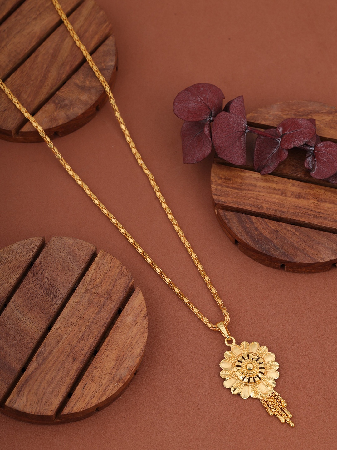 

Brado Jewellery Gold-Plated Pendant Chain