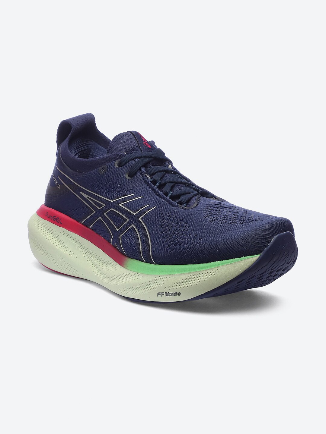 

ASICS Women GEL-NIMBUS 25 Running Shoes, Navy blue
