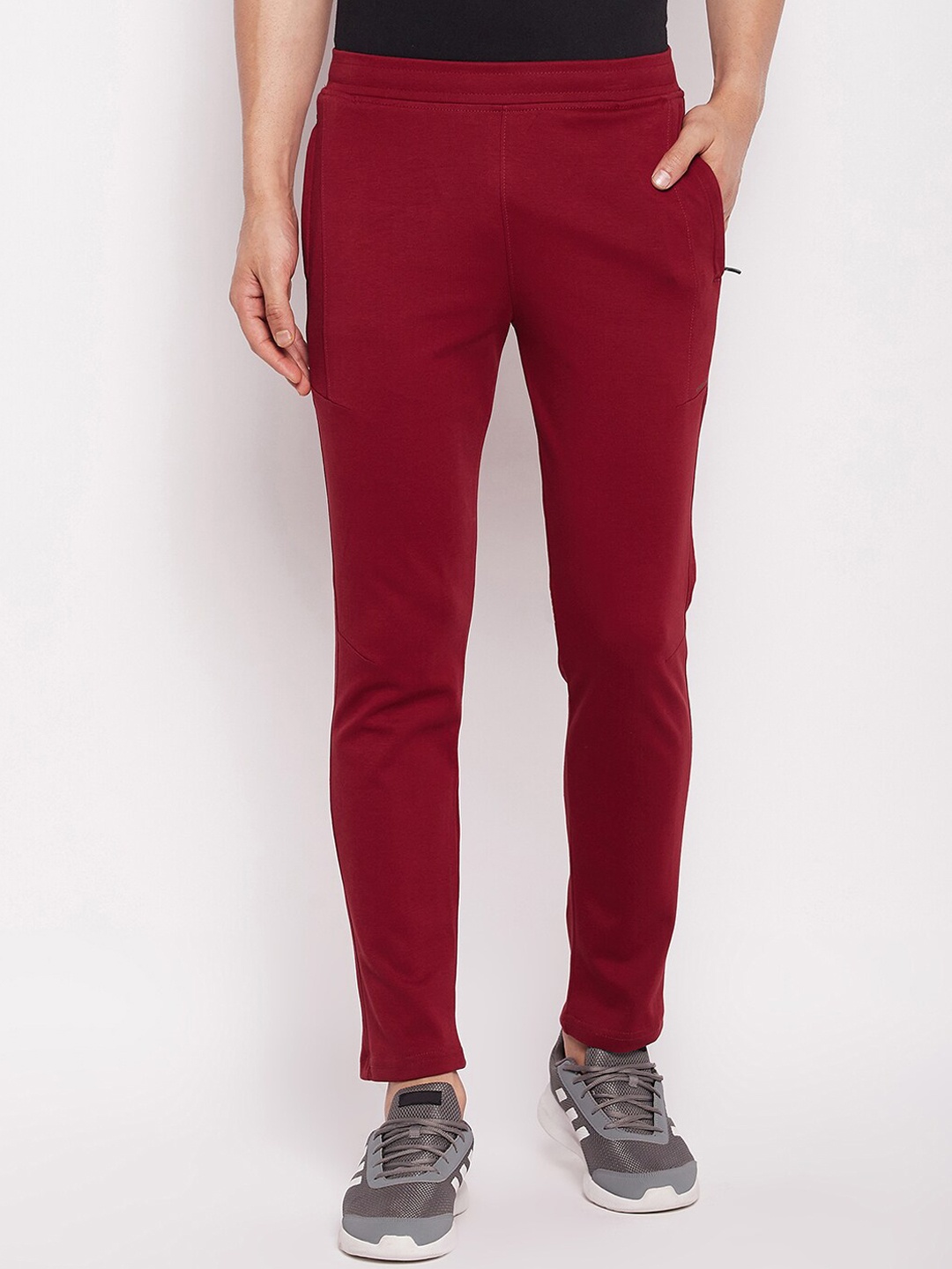 

Okane Men Regular Fit Track Pants, Maroon