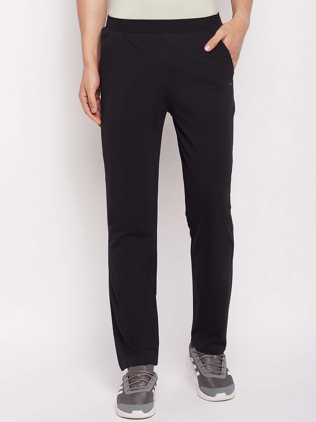 

Okane Men Regular Fit Track Pants, Black