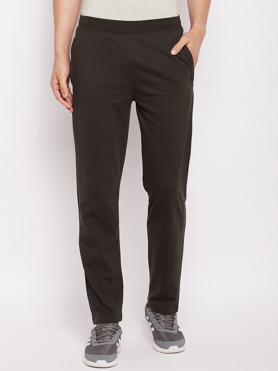 

Okane Men Regular Fit Track Pants, Olive