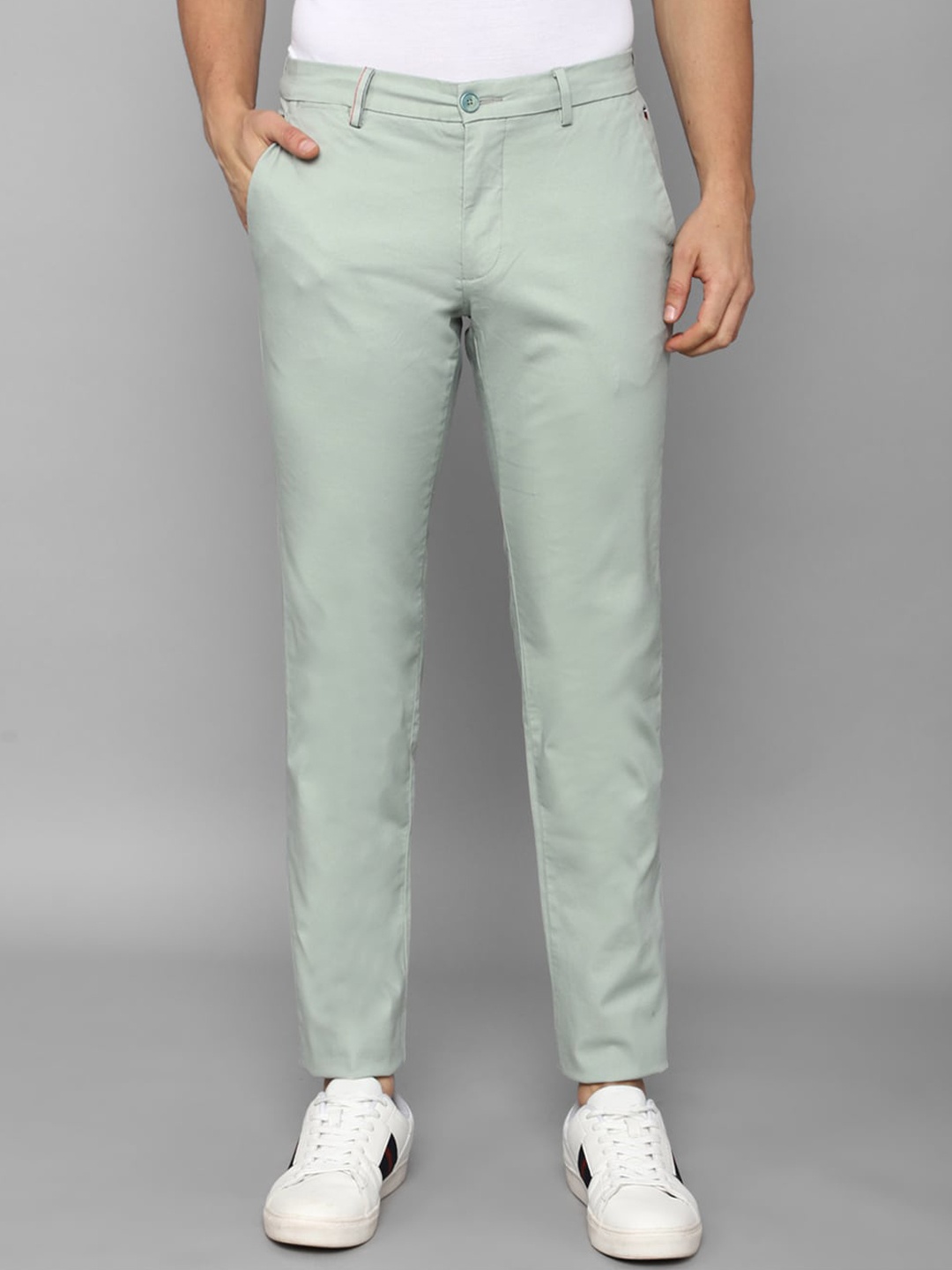 

Louis Philippe Sport Men Slim Fit Trousers, Green