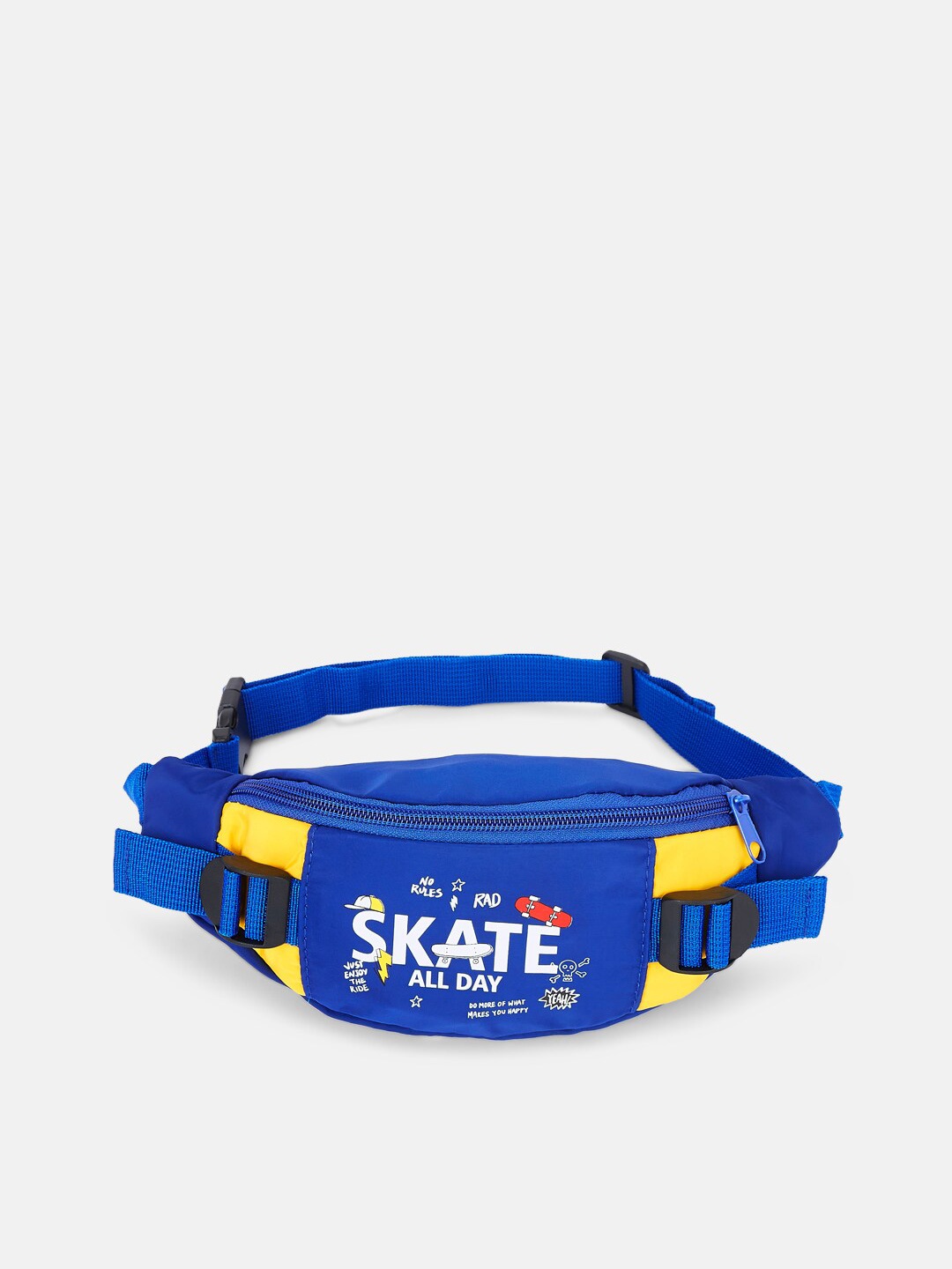 

Pantaloons Junior Boys Printed Waist Pouch, Blue