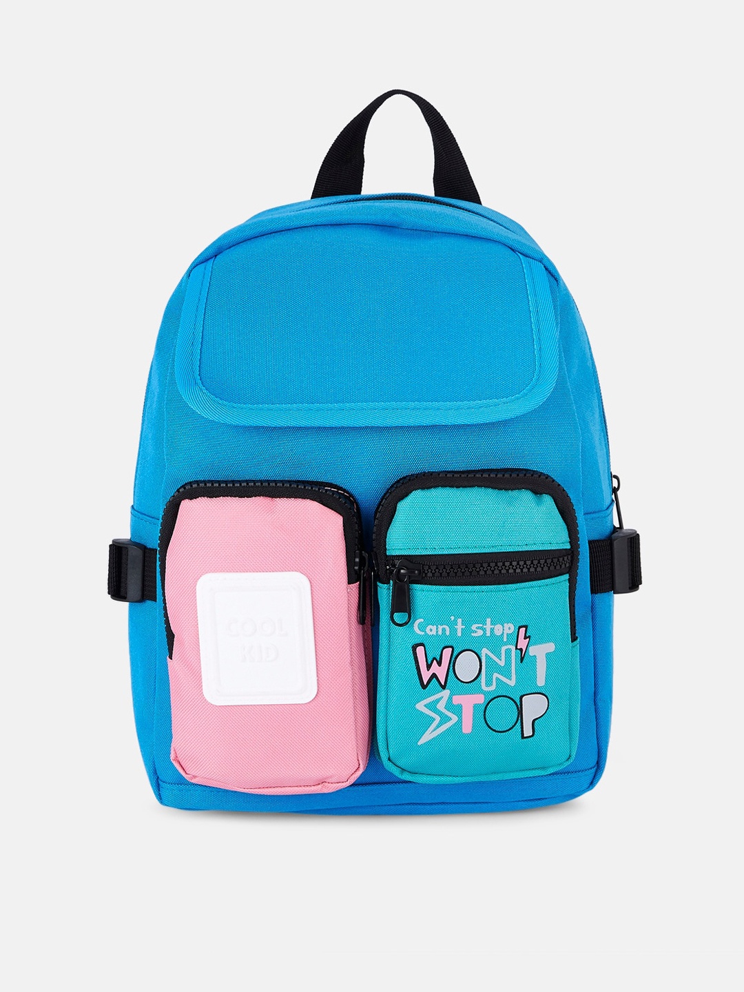 

Pantaloons Junior Girls Printed Backpack, Blue