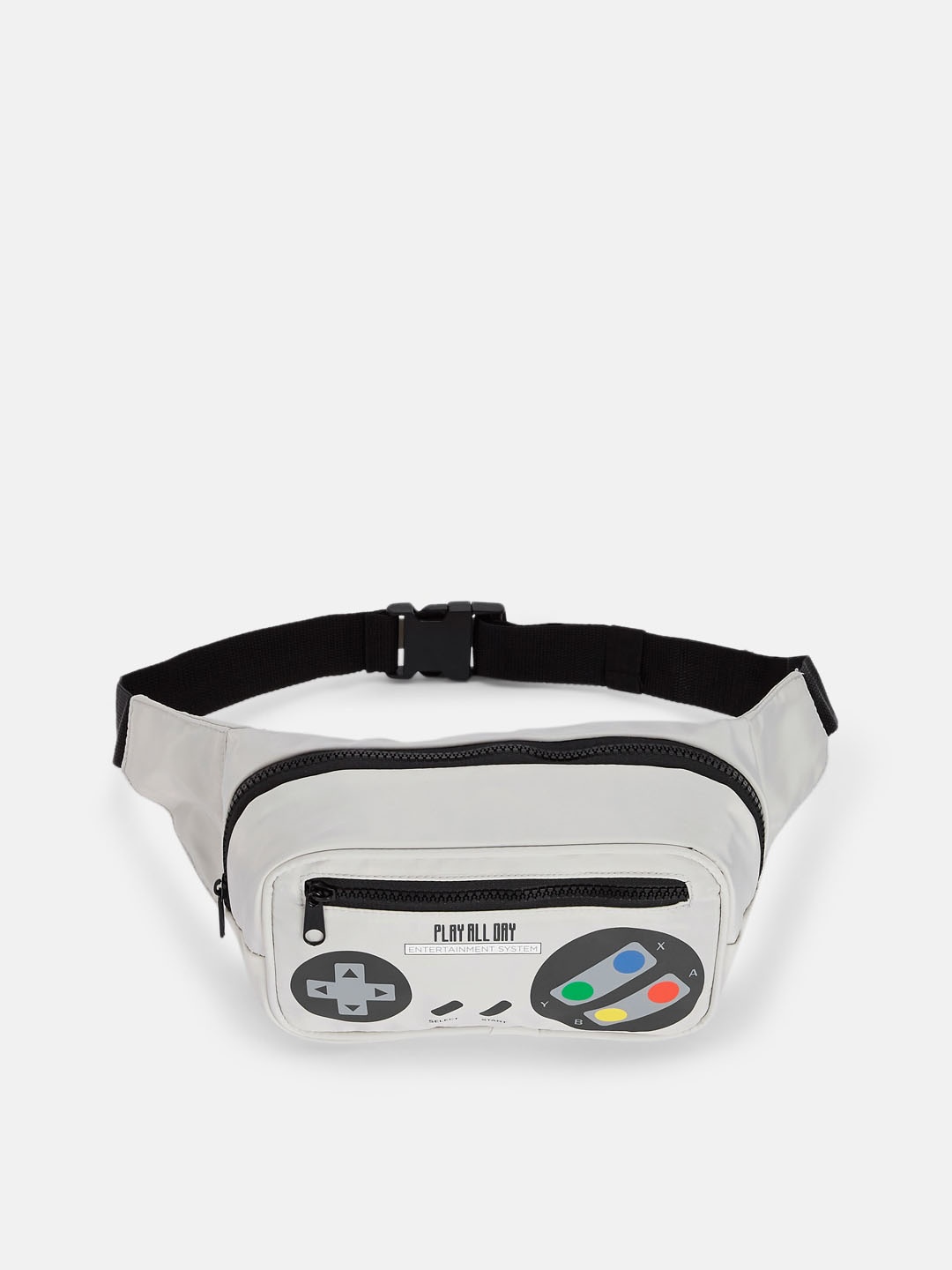

Pantaloons Junior Printed Waist Pouch, Grey