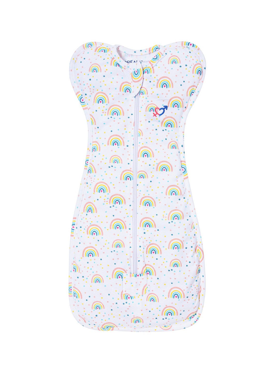 

haus & kinder Infants Printed Cotton Sleeping Bag, White
