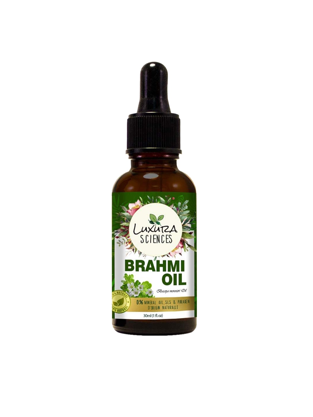 

Luxura Sciences Organic Brahmi Oil For Hair Growth - 30ml, Green