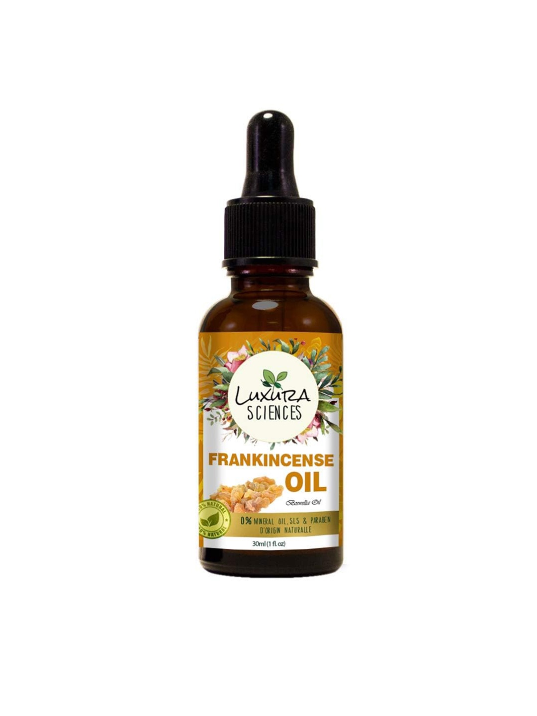 

Luxura Sciences Organic Frankincense Essential Oil 15ML, Yellow