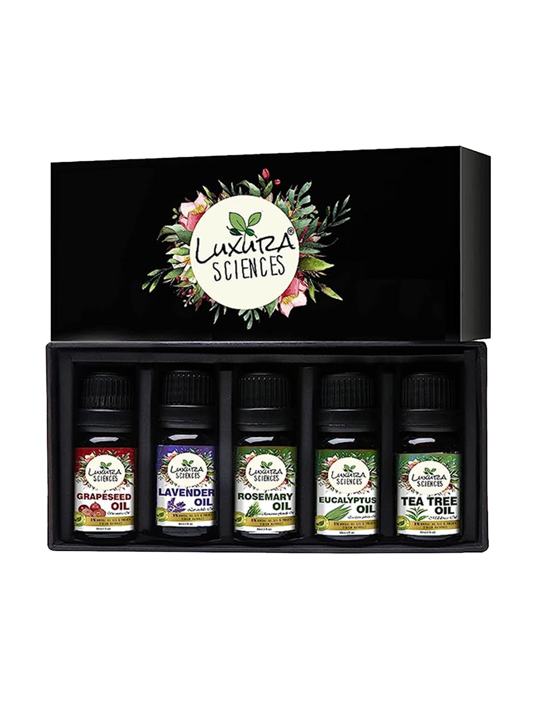 

Luxura Sciences 5-Pcs Anti Acne Oil 50 ml Each, Multi