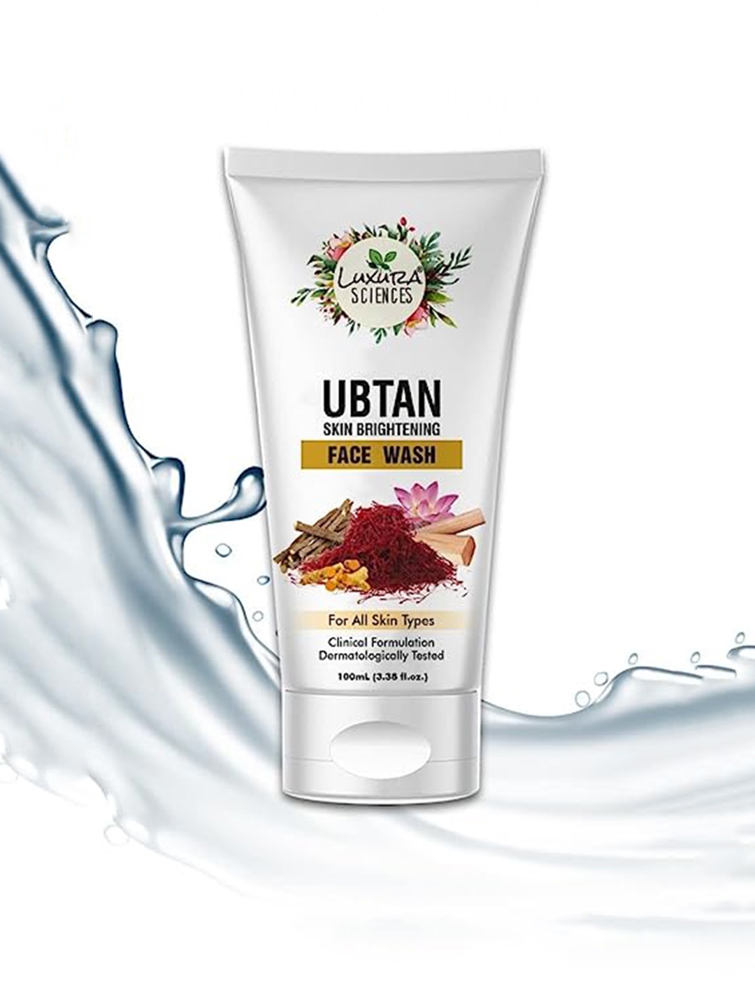 

Luxura Sciences Ubtan Face Wash 100ml, White