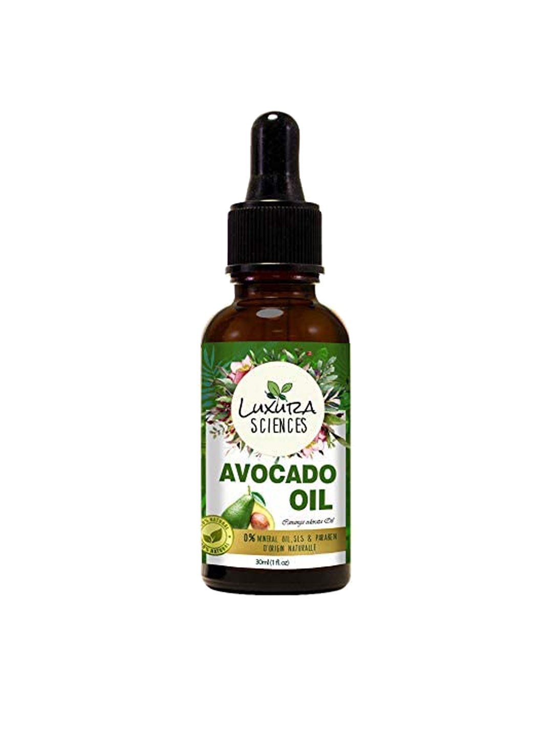 

Luxura Sciences Organic Avocado Essential Oil 30 ML, Green