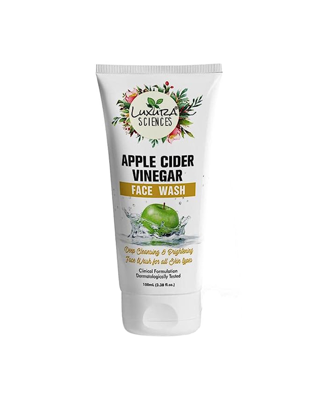 

Luxura Sciences Apple Cider Vinegar Face Wash, White