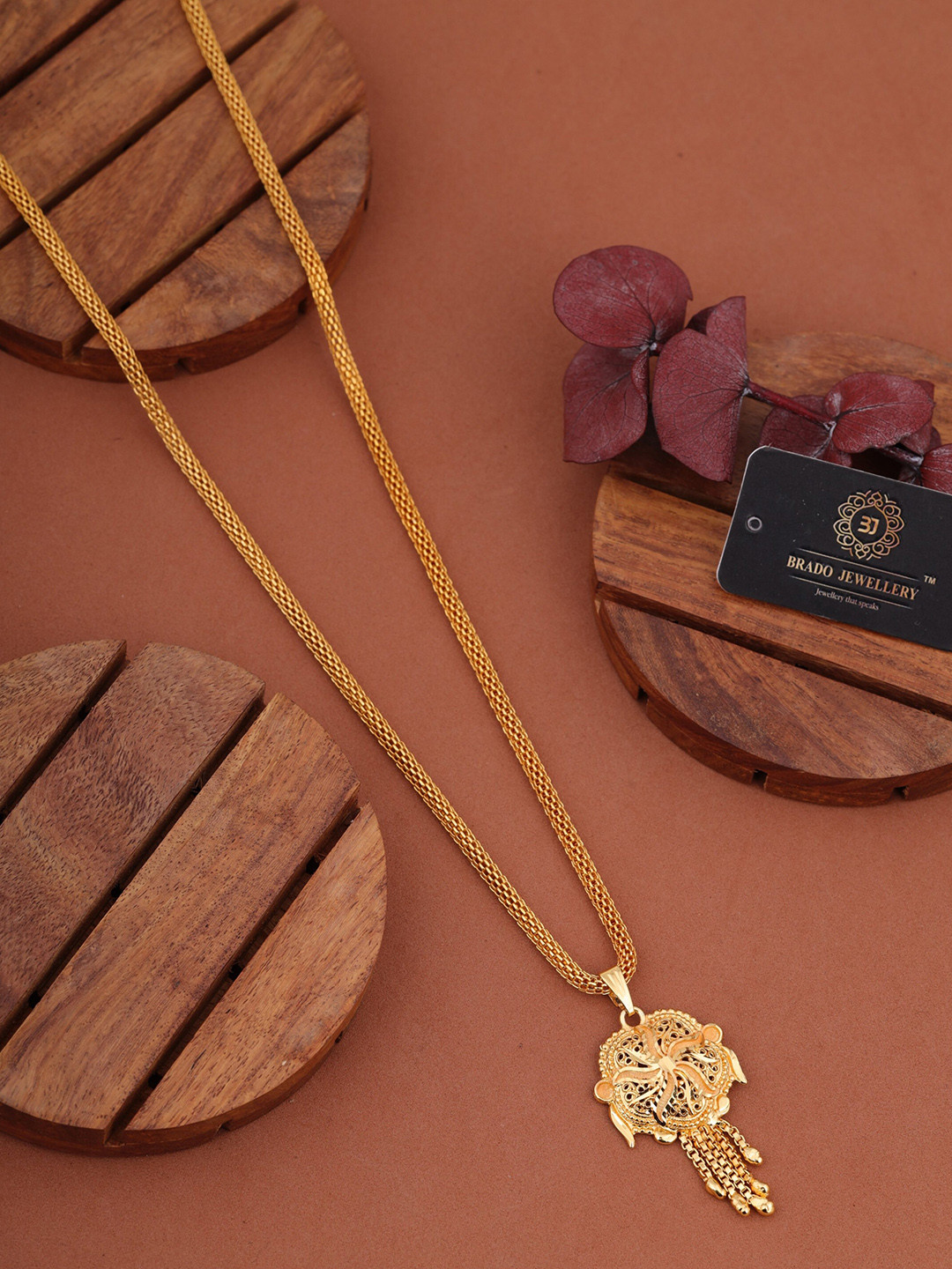 

Brado Jewellery Gold-Plated Brass Necklace