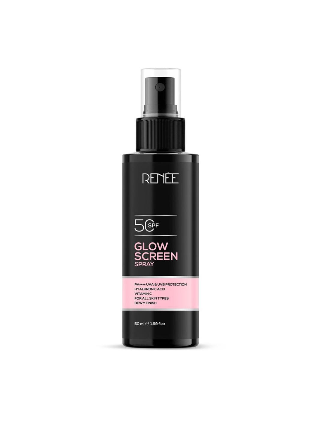 

Renee Glowscreen SPF 50 Sunscreen Spray - 50ml, White