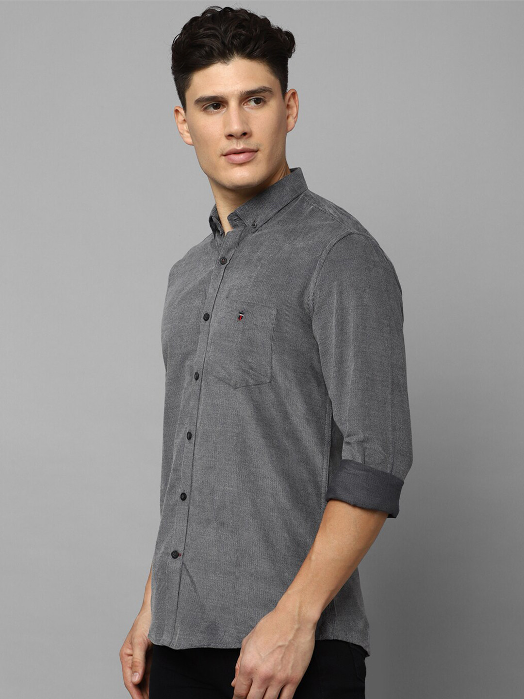 

Louis Philippe Sport Slim Fit Pure Cotton Casual Shirt, Grey