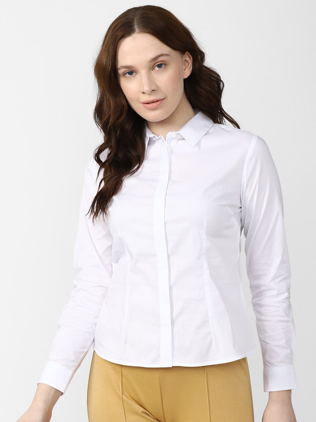 

Van Heusen Woman Full Sleeve Formal Shirt, White