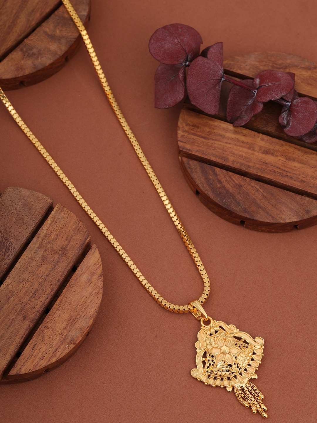 

Brado Jewellery Women Gold-Plated Pendant Chain