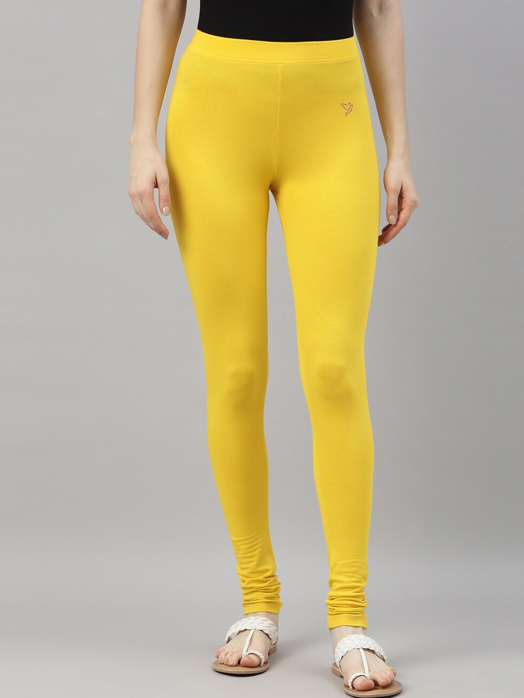 

TWIN BIRDS Churidar Length Leggings, Yellow