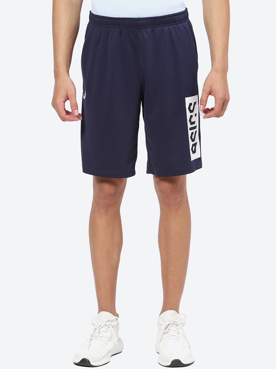 

ASICS Men HEX GRAPHIC DRY Shorts, Navy blue