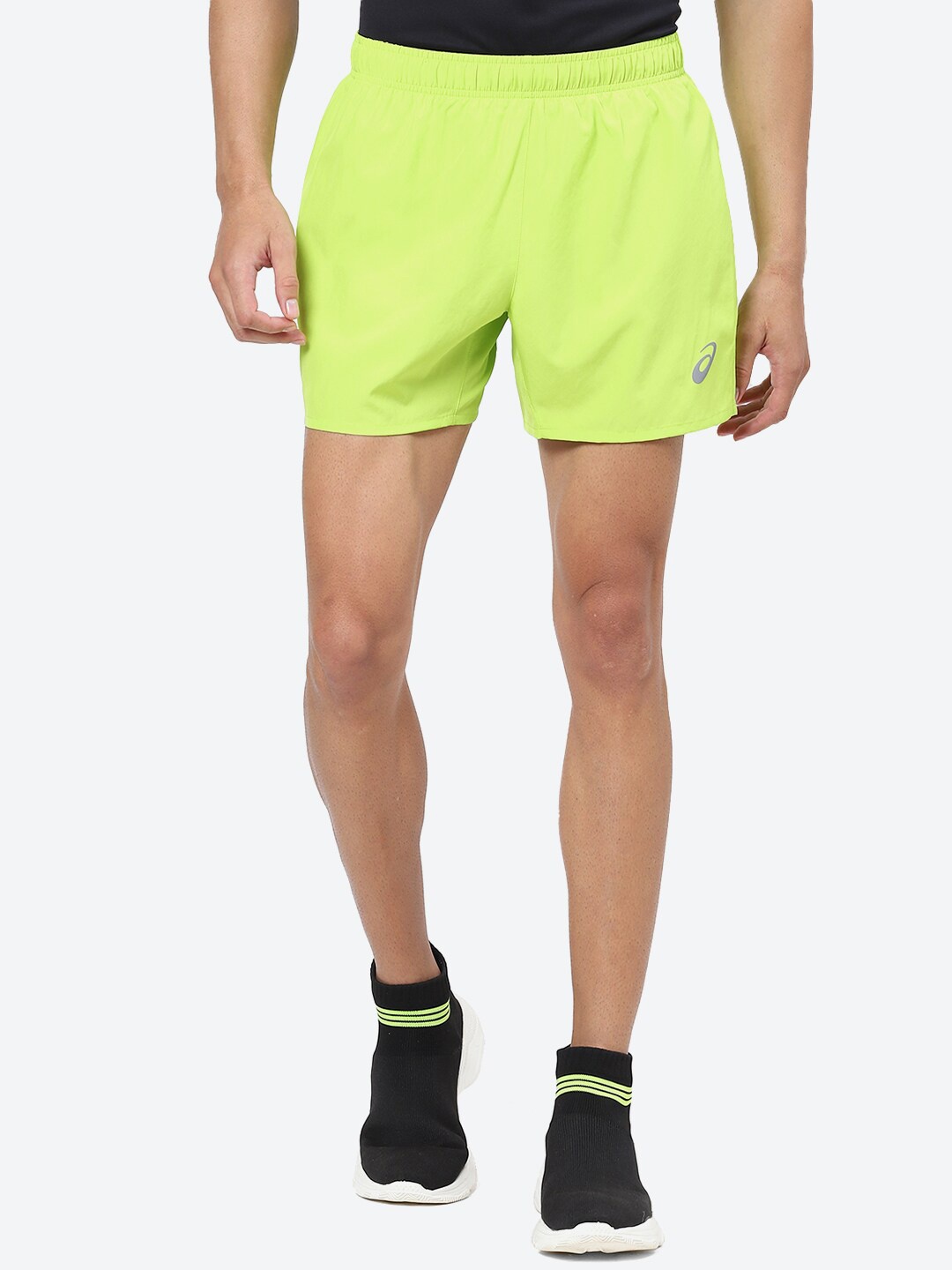 

ASICS Men SILVER 5IN Shorts, Lime green