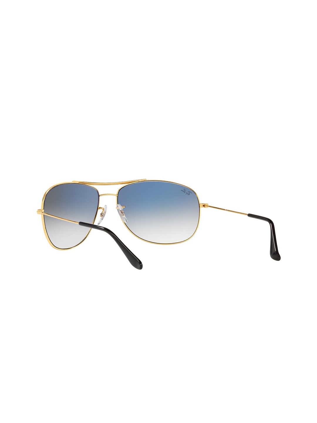 

Ray-Ban Men Aviator Sunglasses with UV Protected Lens 8056597379052, Gold