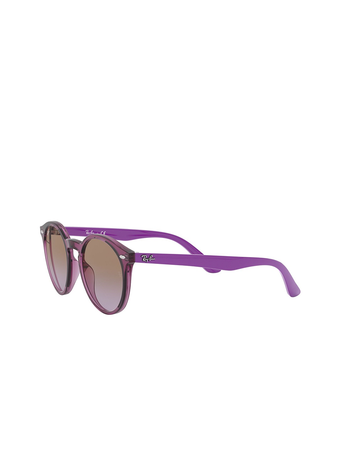 

Ray-Ban Kids Unisex Gradient Brown Lens Phantos Sunglasses - 0RJ9064S70646844, Purple