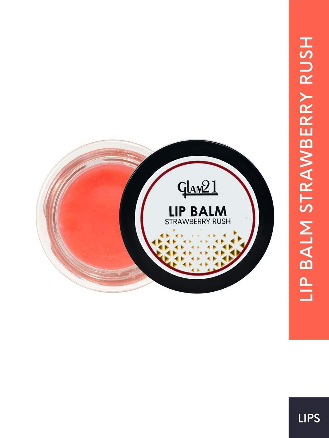 

GLAM21 Long Lasting Hydration Lip Scrub with Vitamin E 12g - Strawberry Rush, Pink