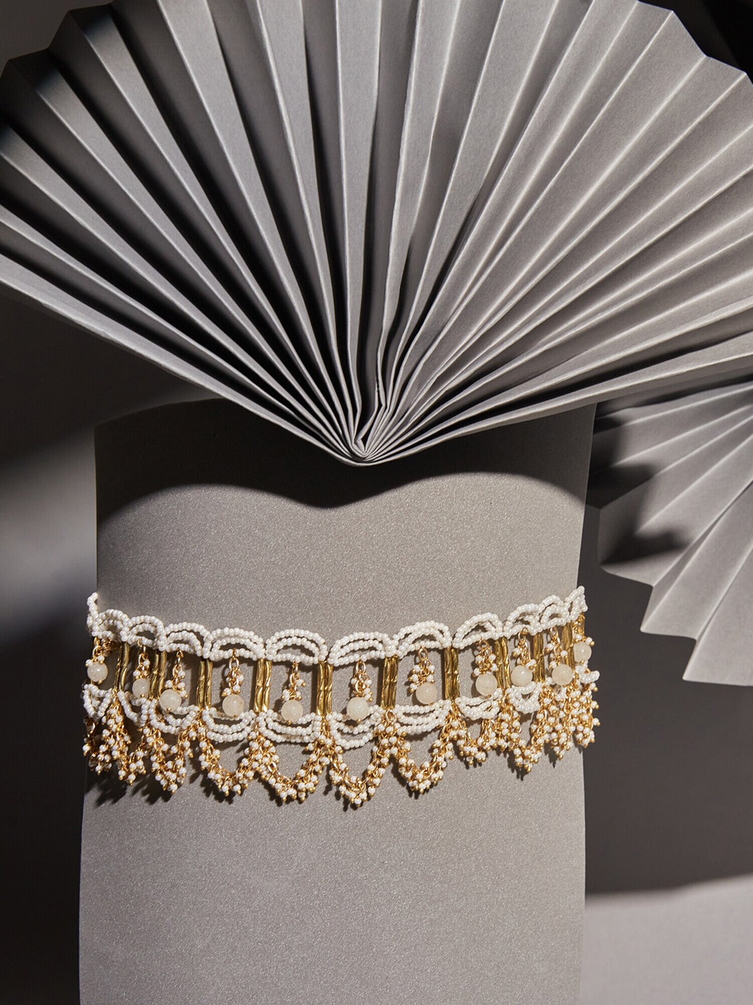 

D'oro Gold-Plated Choker Necklace