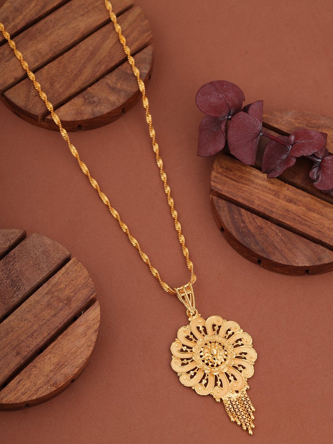 

Brado Jewellery Gold-Plated Pendant Chain