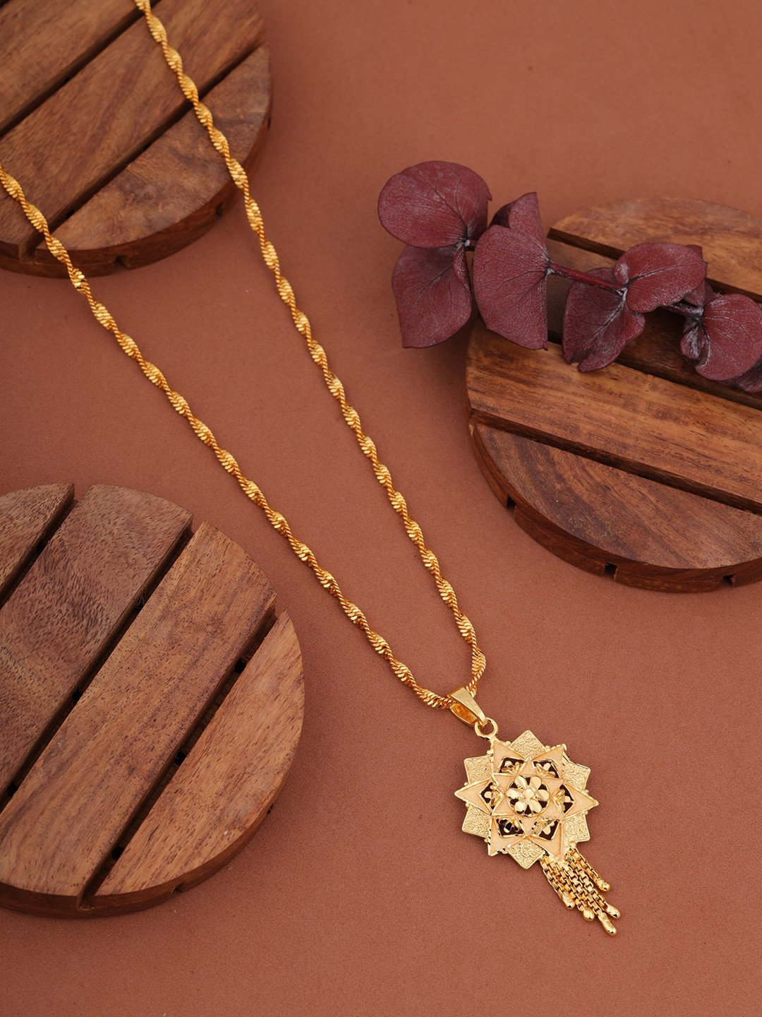 

Brado Jewellery Gold-Plated Pendant Chain