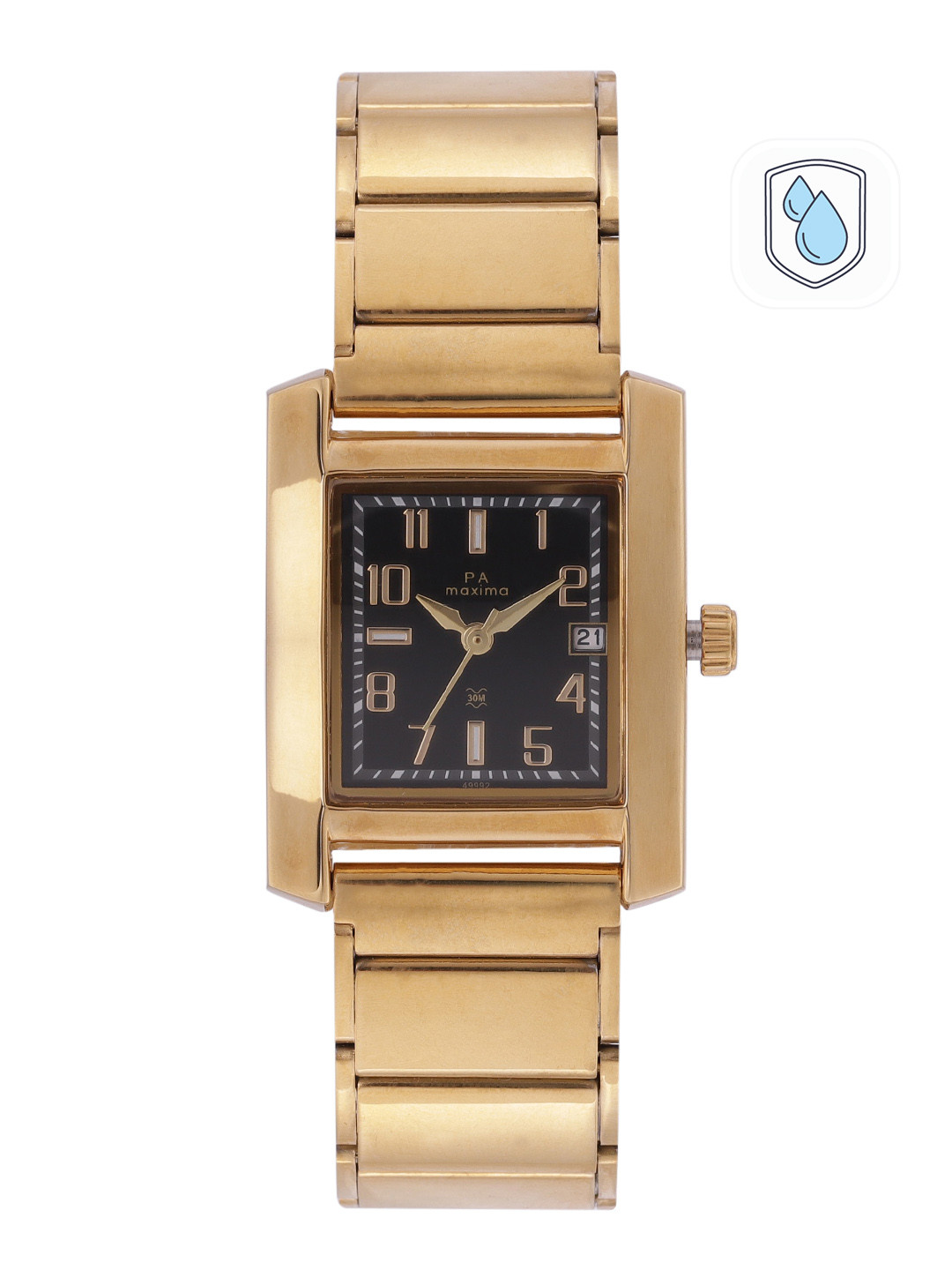 

maxima Women Bracelet Style Analogue Watch 49992CALY, Black