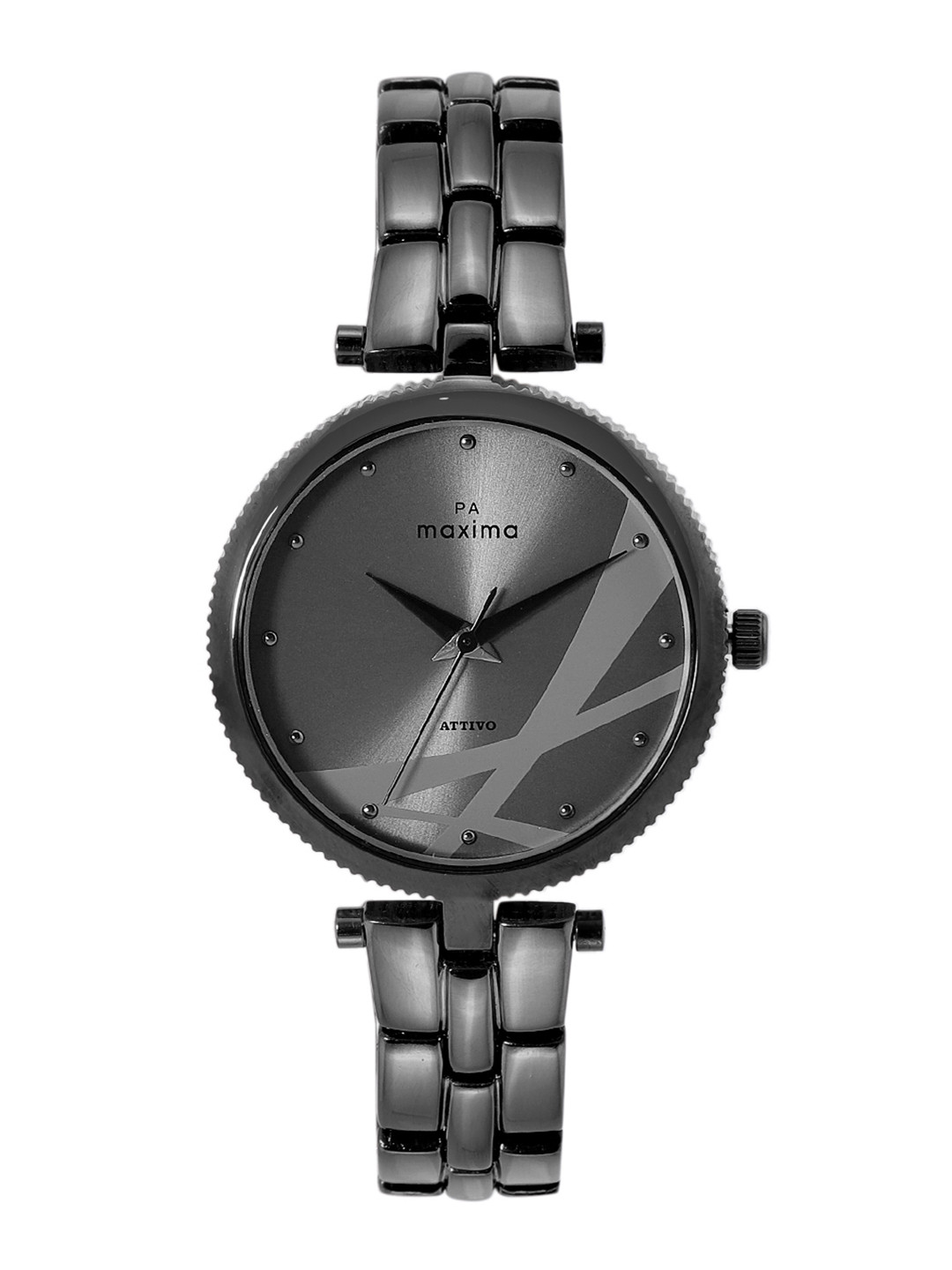 

maxima Women Bracelet Style Analogue Watch 66560BMLF, Grey