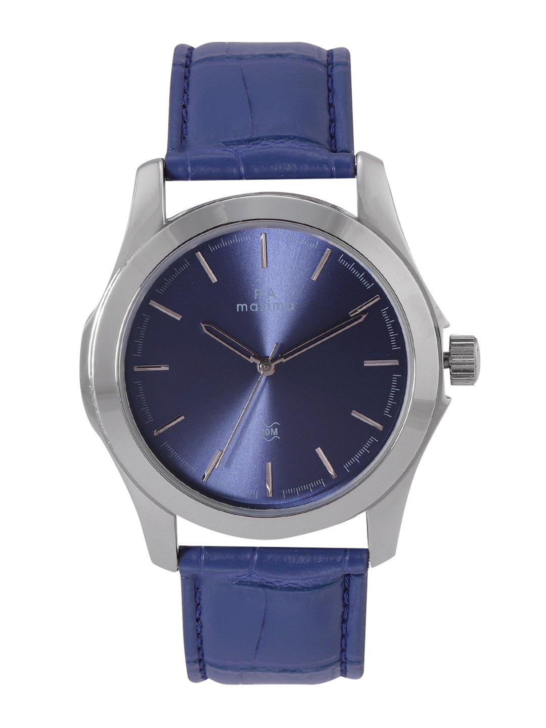 

maxima Men Attivo Analogue Watch 52700LMGI, Blue