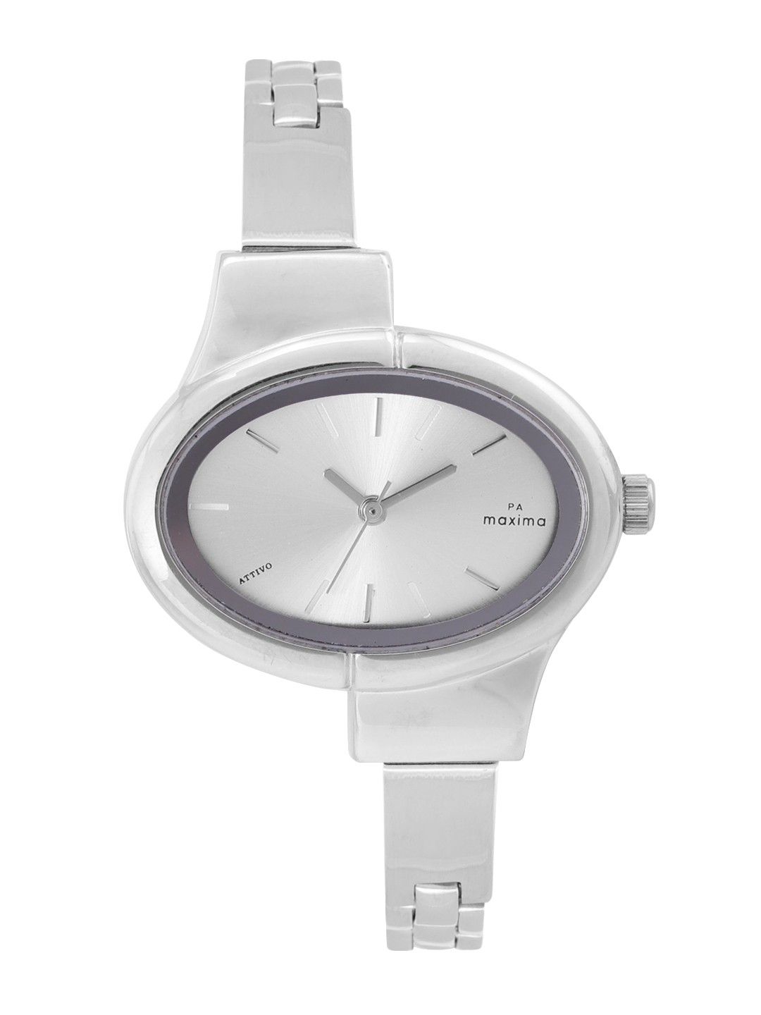 

maxima Women Bracelet Style Straps Attivo Analogue Watch 58730CMLI, Silver