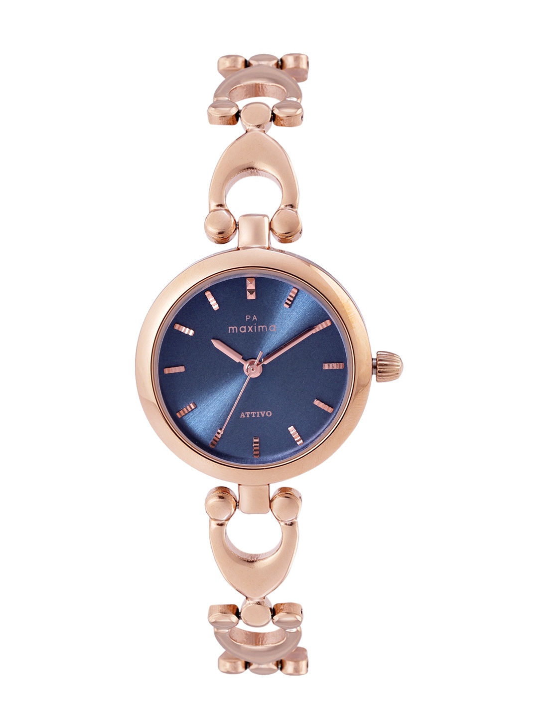 

maxima Women Attivo Analogue Watch 61241BMLR, Blue