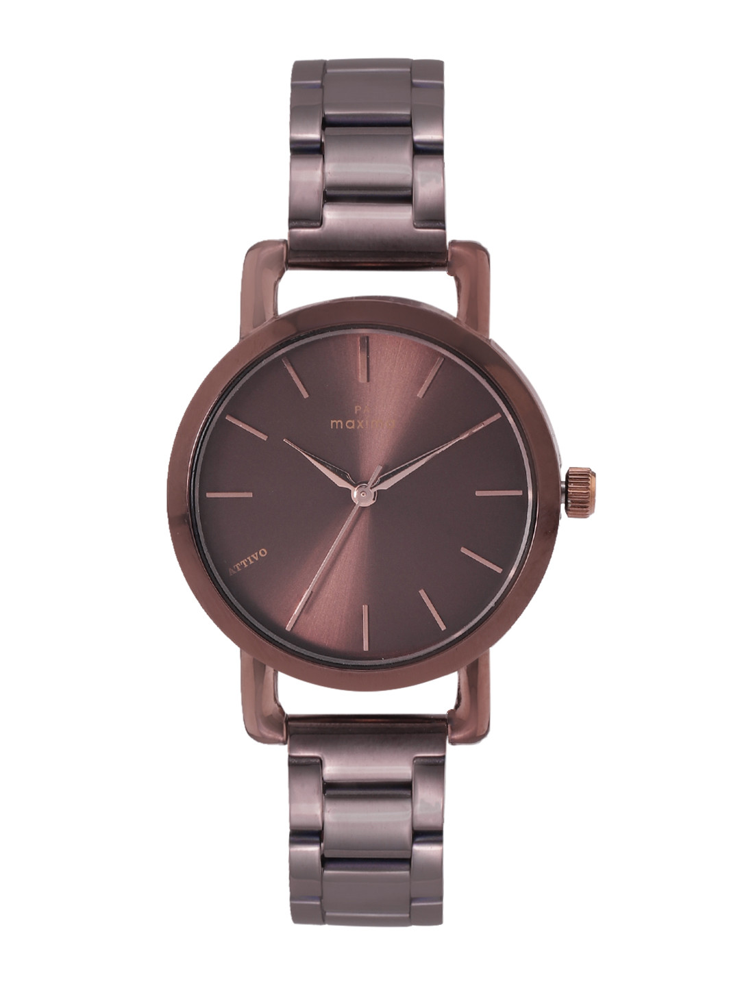 

maxima Women Bracelet Style Analogue Watch 65513CMLE, Brown
