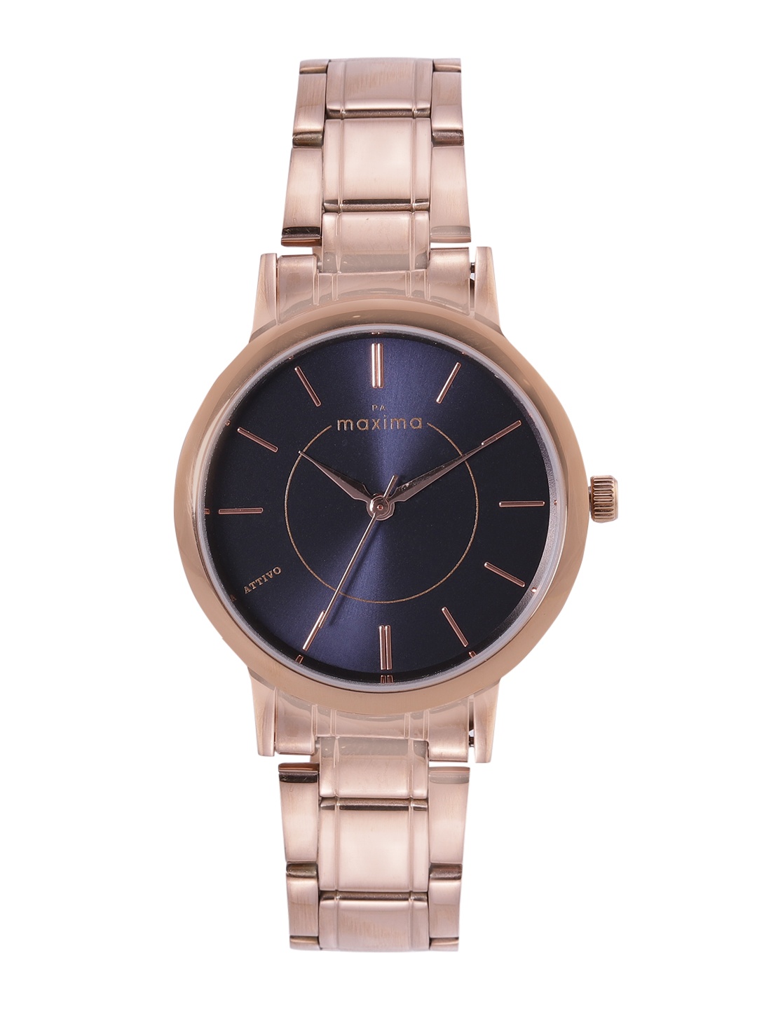 

maxima Women Bracelet Style Analogue Watch 67093CMLR, Blue
