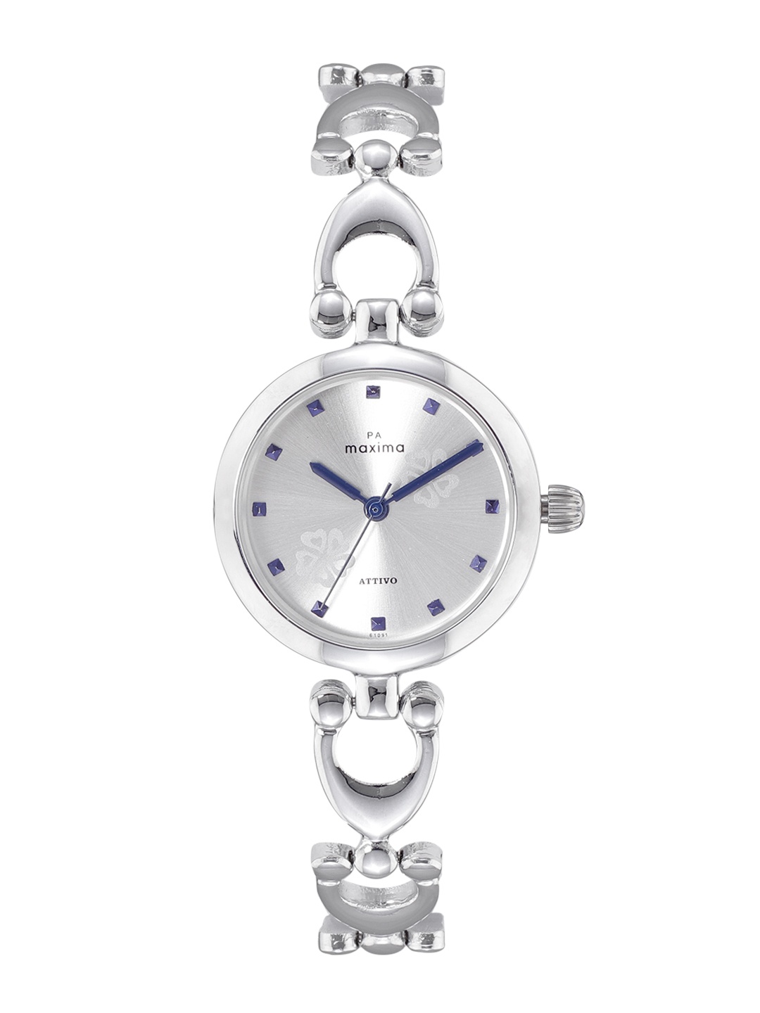 

maxima Women Bracelet Style Analogue Watch 61091BMLI, Silver