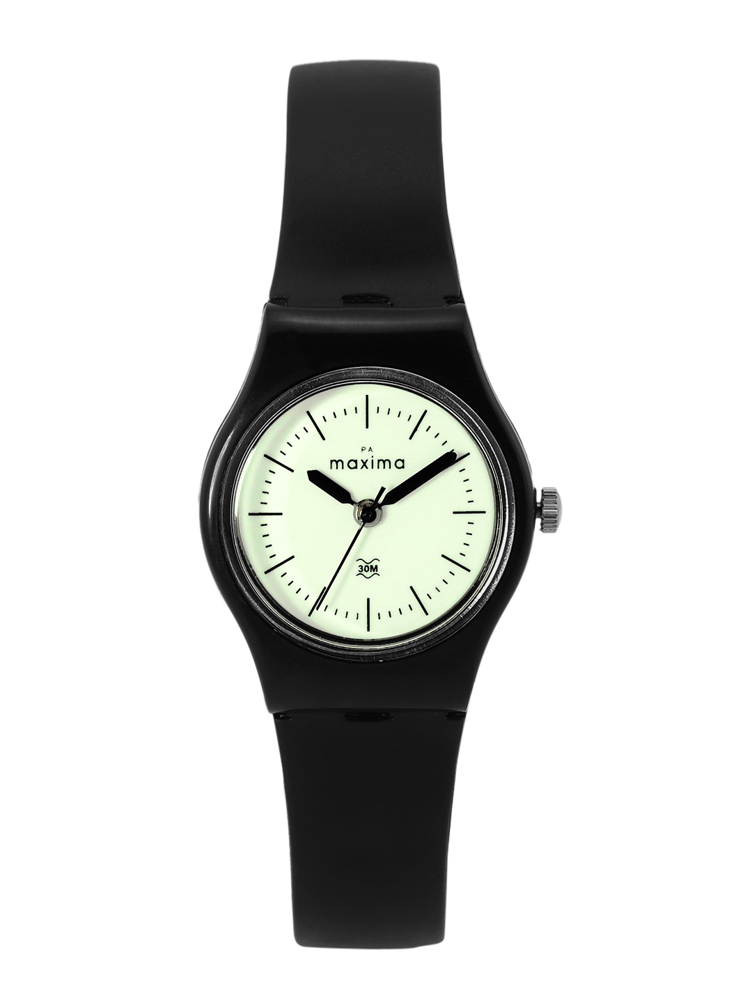 

maxima Women Fiber Analogue Watch 03468PPLW, Green