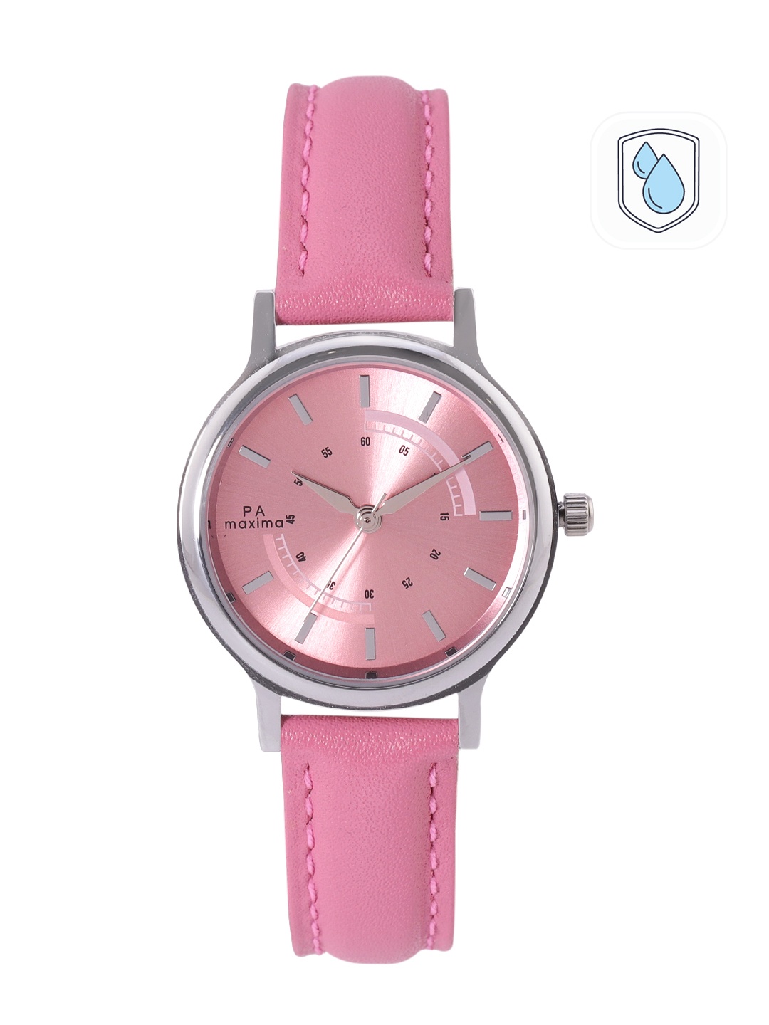

maxima Women Attivo Analogue Watch 56127LMLI, Pink
