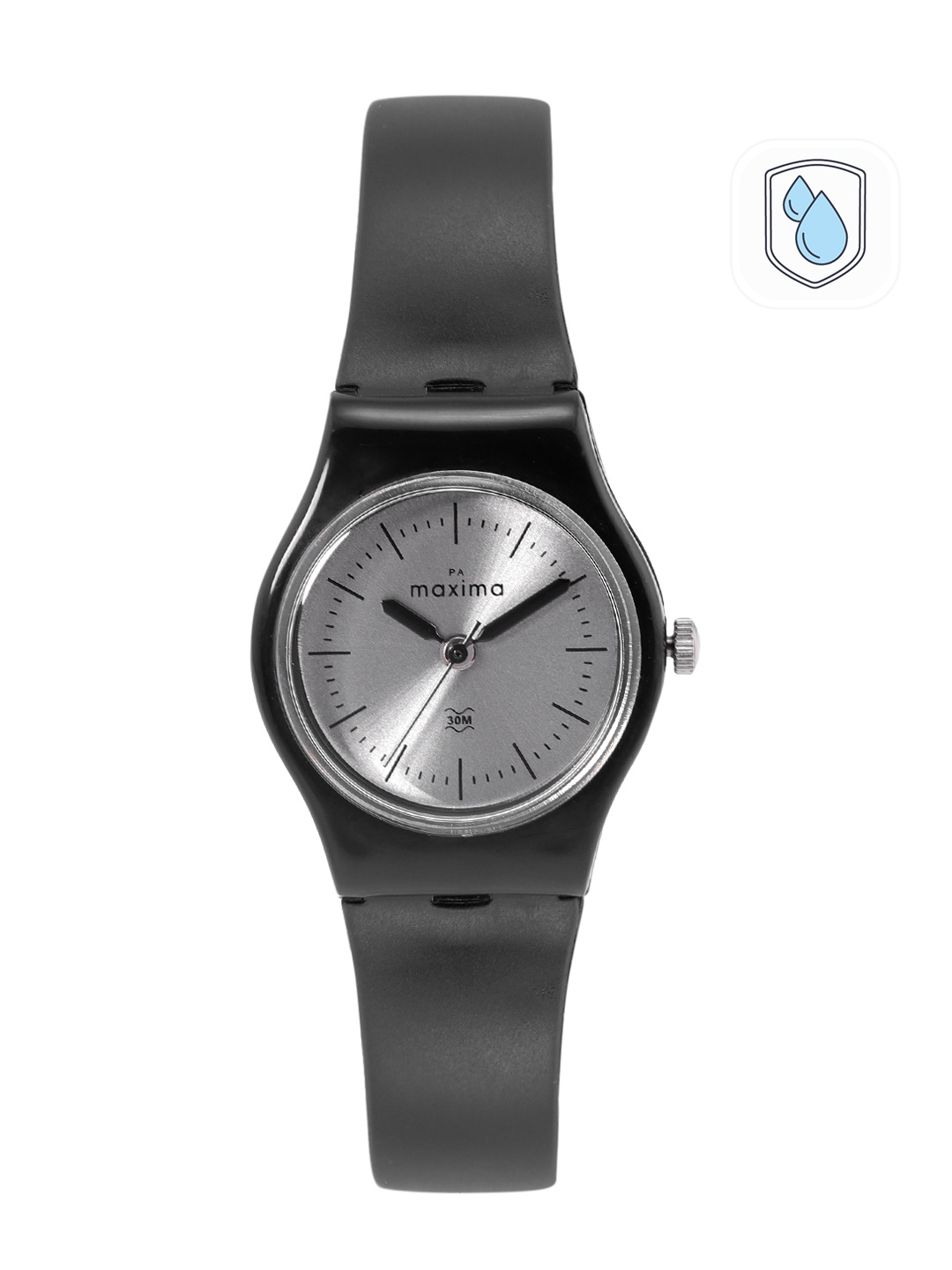

maxima Women Analogue Watch 03467PPLW, Metallic